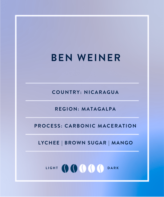 Ben Weiner - Yellow Pacamara Carbonic Maceration